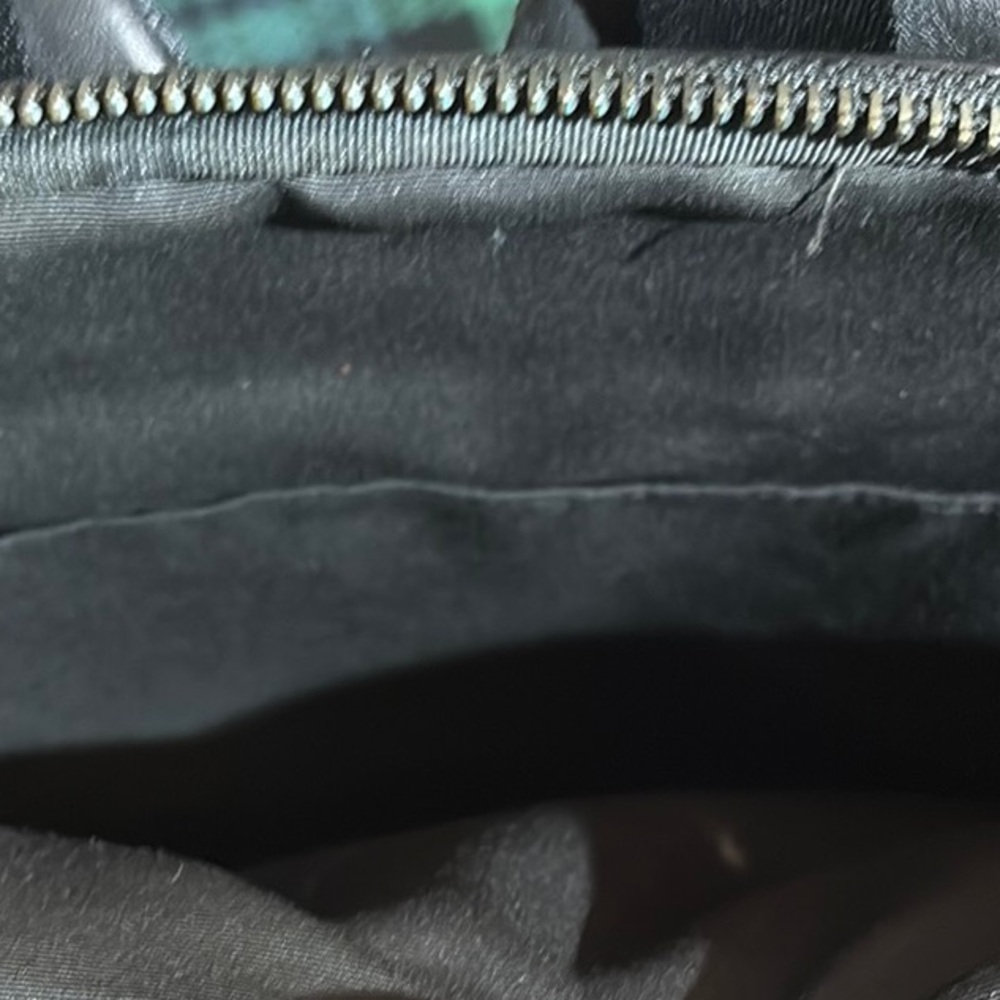 Coach Black and Blue Monogram Backpack - Picture 4 of 5